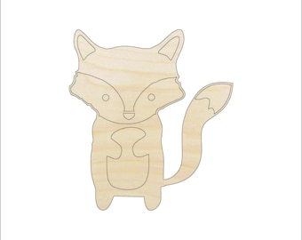 Fox - Laser Cut Out Unfinished Wood Craft Shape FOX19 Fox - Laser Cut Out Unfinished Wood Craft Shape FOX19