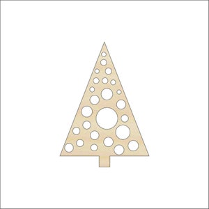 Tree - Laser Cut Out Unfinished Wood Craft Shape TRE127 Tree - Laser Cut Out Unfinished Wood Craft Shape TRE127