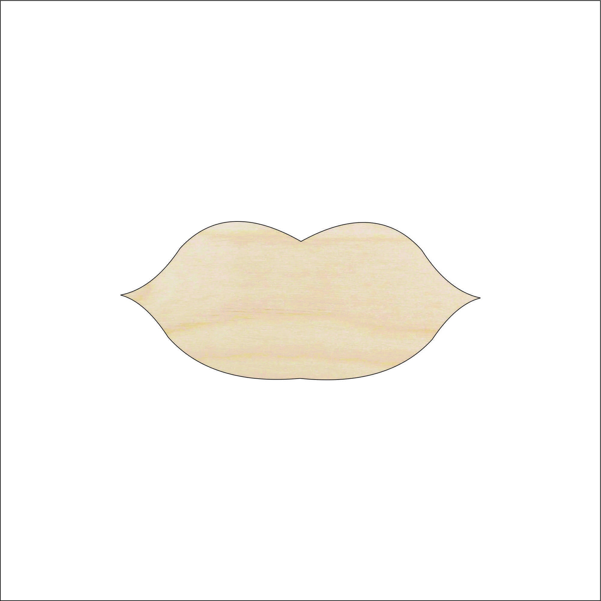 10 Pieces - DIY Unfinished Laser Cut Wood Earrings Blanks - Makers -DIY  Crafts - Wood Jewelry Accessories - Wood Shapes – Lips