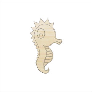 Seahorse - Laser Cut Out Unfinished Wood Craft Shape SEA114 Seahorse - Laser Cut Out Unfinished Wood Craft Shape SEA114