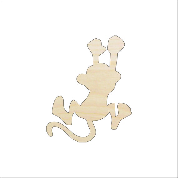 Ape Monkey - Laser Cut Out Unfinished Wood Craft Shape APE9 Ape Monkey - Laser Cut Out Unfinished Wood Craft Shape APE9