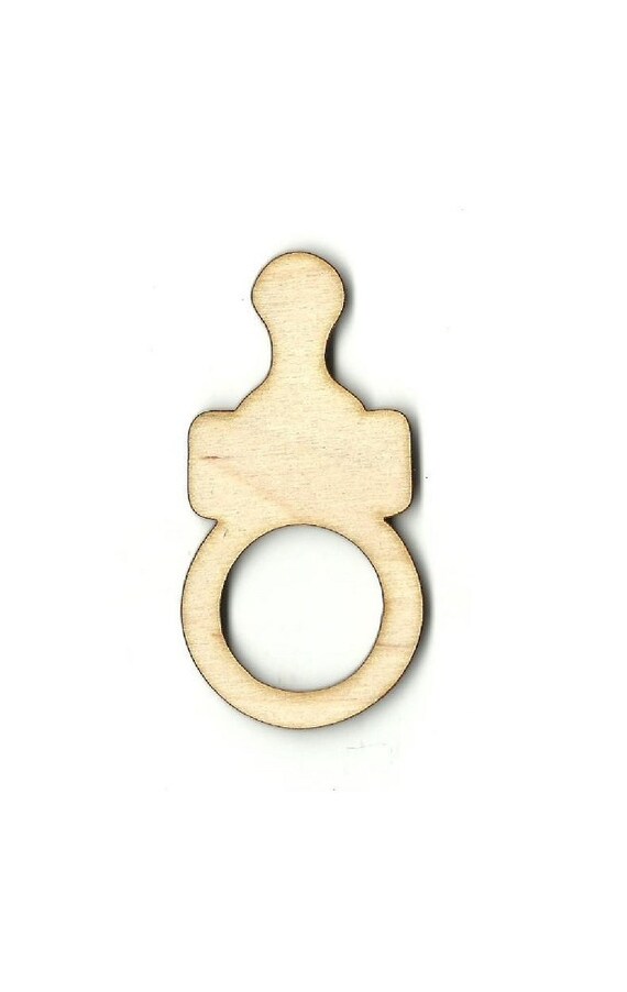 Baby Feet Laser Cut Out Unfinished Wood Shape Craft Supply BBY2