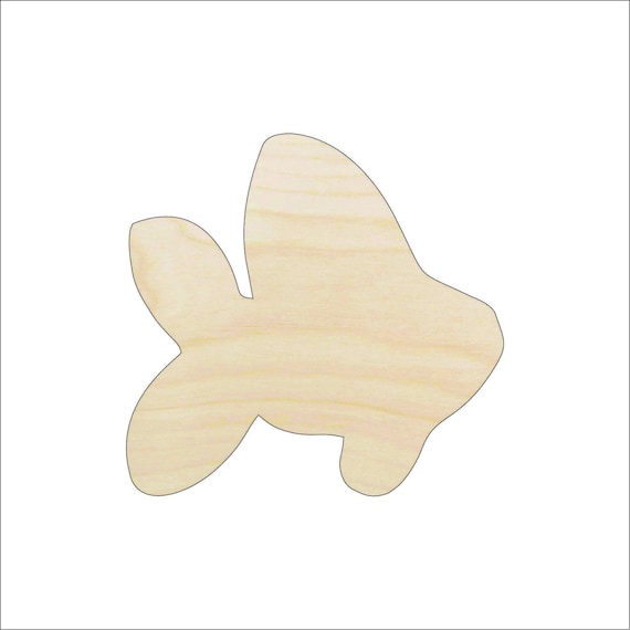 Fish - Laser Cut Out Unfinished Wood Craft Shape FSH20 Fish - Laser Cut Out Unfinished Wood Craft Shape FSH20