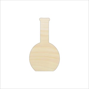 Science Beaker - Laser Cut Out Unfinished Wood Craft Shape SNC4 Science Beaker - Laser Cut Out Unfinished Wood Craft Shape SNC4