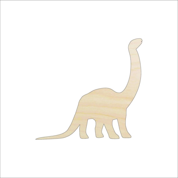 Dinosaur - Laser Cut Out Unfinished Wood Craft Shape DIN13 Dinosaur - Laser Cut Out Unfinished Wood Craft Shape DIN13