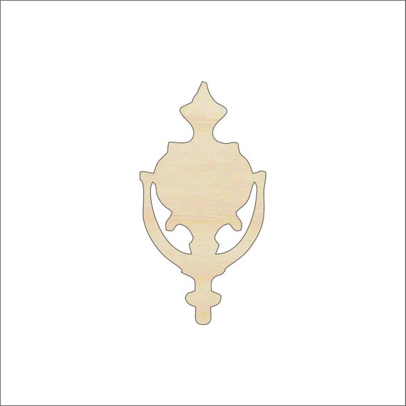 Door Knocker - Laser Cut Out Unfinished Wood Craft Shape BLD130 Door Knocker - Laser Cut Out Unfinished Wood Craft Shape BLD130