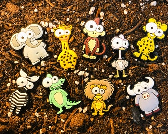 Happy Animale Zoo MAGNETI Per Bambini Grande Frigorifero Magnetico educativo Baby Toys 