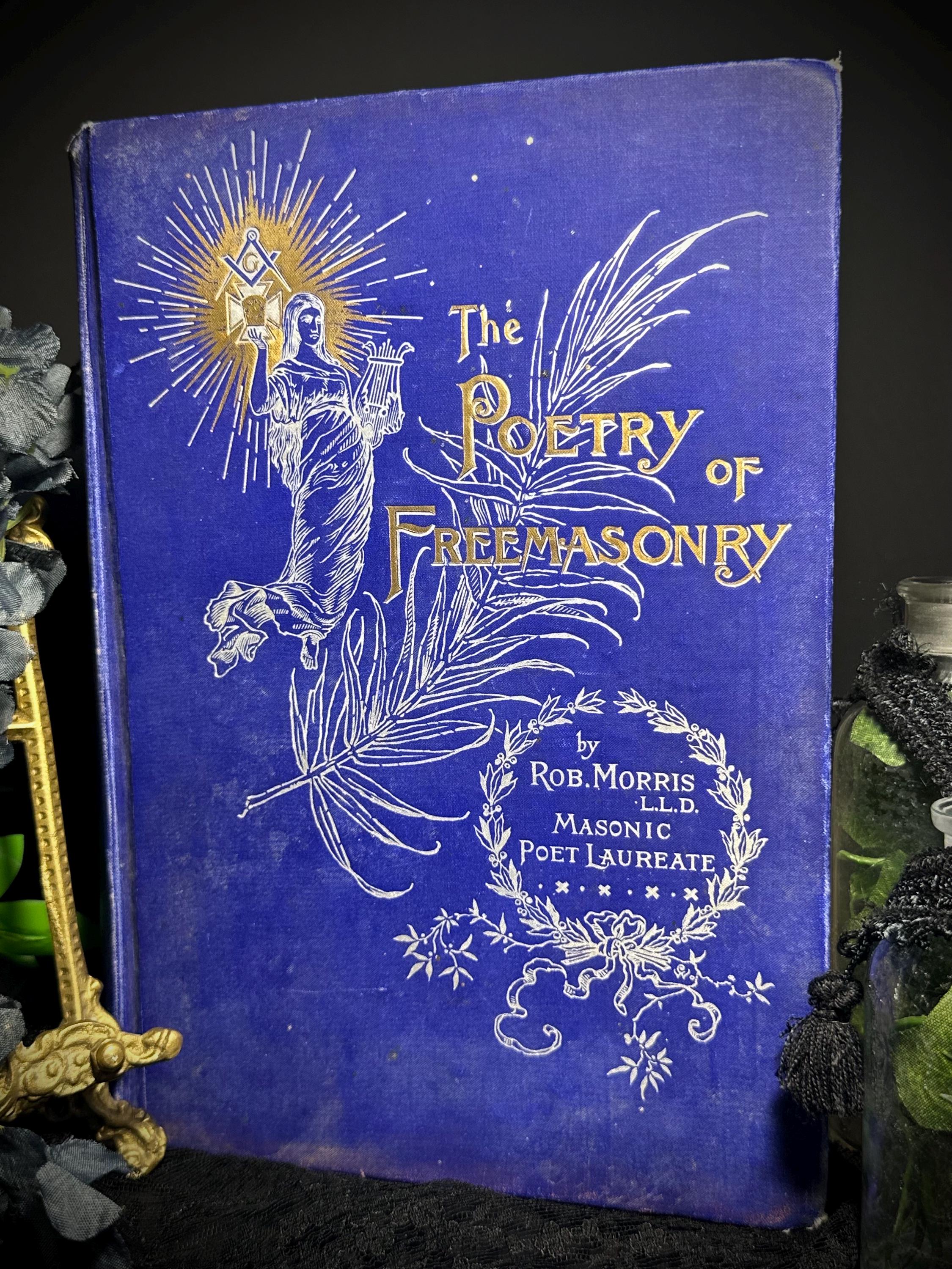 Antique Freemason Book - Etsy