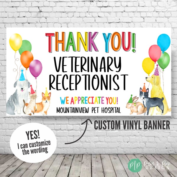 Veterinary Reception Week Sign Etsy