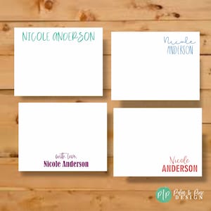 Stationary Set, Personalized Cards, Personalized Note Card, Personalized Stationary, Stationary Cards, Teacher Gift, Stationery Personalized