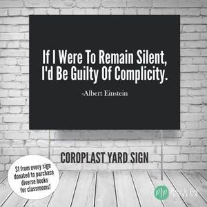 Bureaucracy Yard Sign, Social Justice Anti-Racism Sign, Political yard sign, Human Rights Sign, Democratic sign for Yard, Advocate Yard Sign