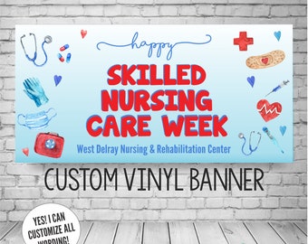 National Nurse Week Appreciation Banner, Nurses Week Decor, Nurse Week Sign, Nurse Appreciation Thank You Sign, Medical Appreciation Banner