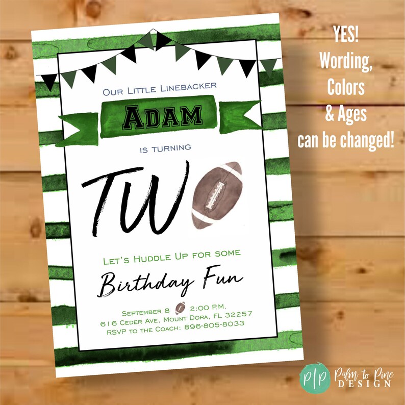 Football Birthday Banner, Football Party Decor, Football Birthday Decoration, Football Backdrop, Birthday Banner, Vinyl Banner Custom, Boy zdjęcie 7