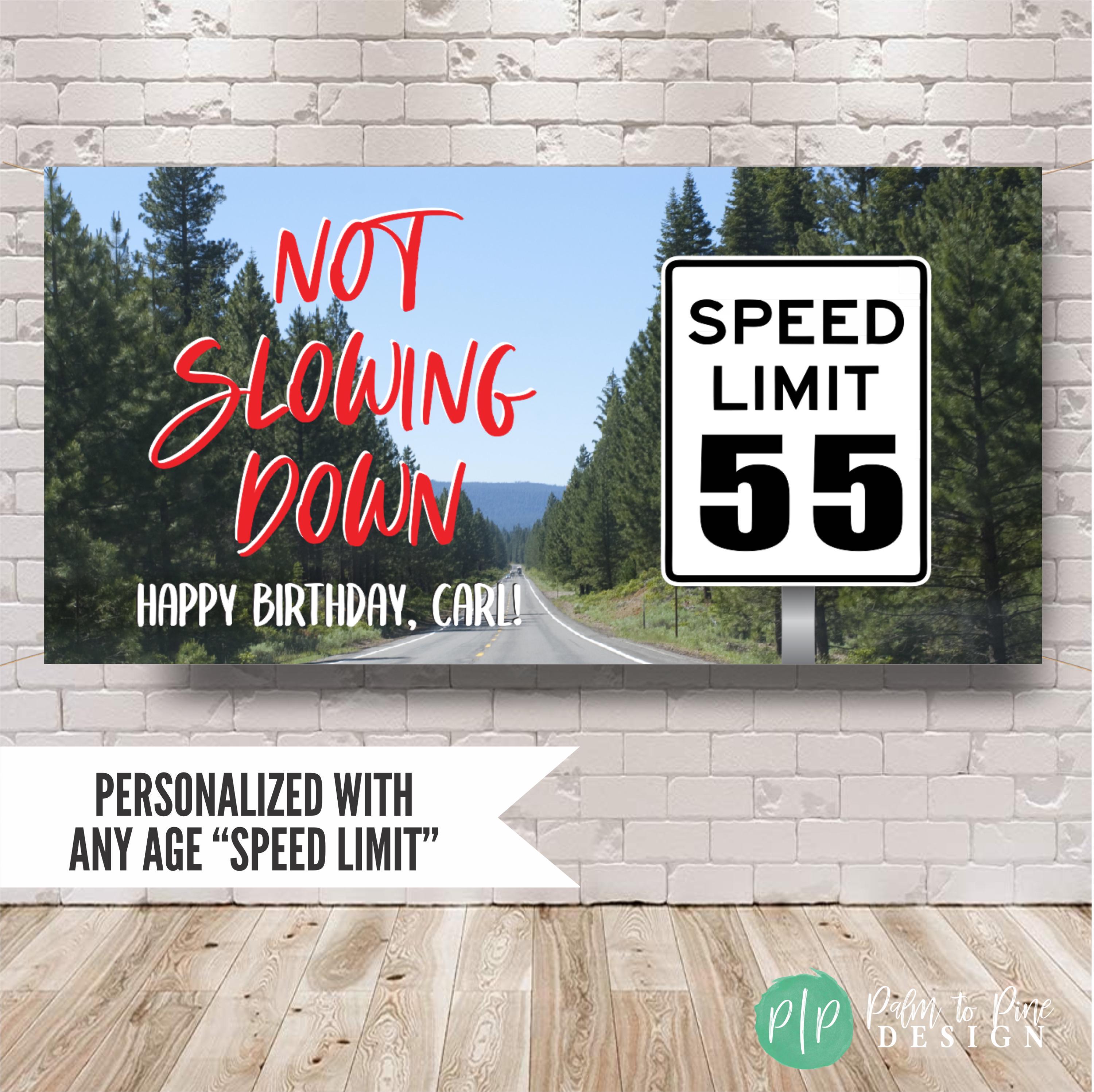 Speed Limit 55 - Etsy
