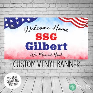 Deployment Homecoming Sign, Welcome Home Military Banner, Welcome Home Military Backdrop, Soldier Homecoming Military banner, Welcome Home