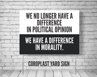 Vote yard sign, Political yard sign, Human Rights Sign, Hands Off Rally Sign, Democratic yard sign, Protest Signs, Democracy Yard Sign
