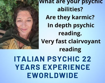 FAST: Discover your psychic abilities. Clairvoyant reading immediately
