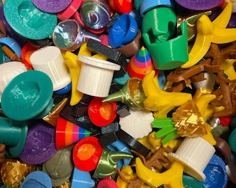 Extra HAT Cosmetics, Hats Only (No gorilla included) for gorilla tag figures. Video Gamer gift.PlEaSe NoTe CoSMEtICs ONLY FiT MONKS I MAKe!