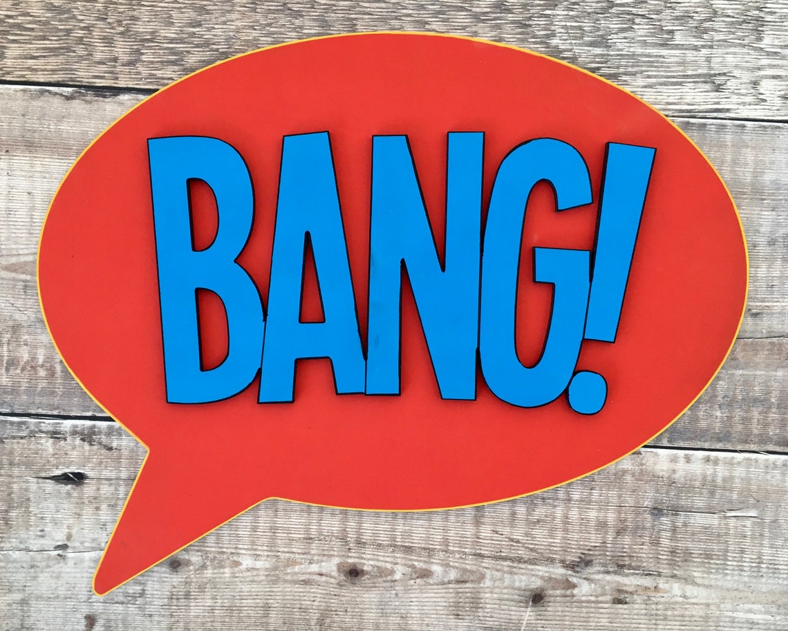 Personalised individual comic book signs: three designs any | Etsy