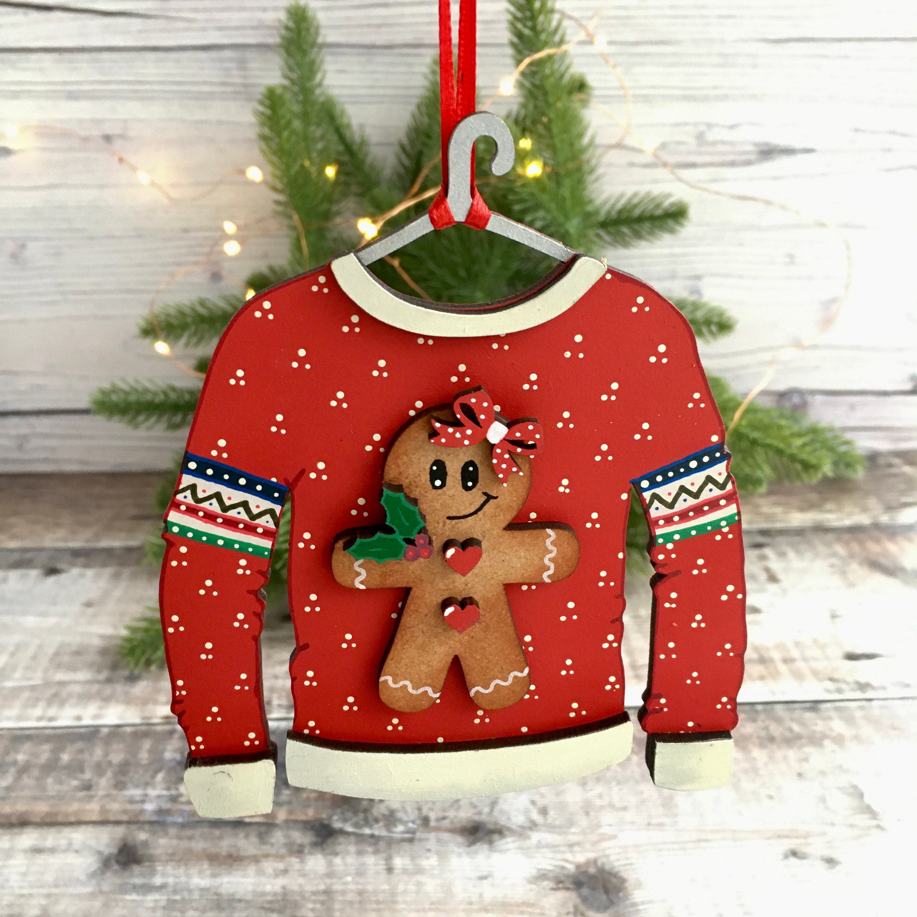 Gingerbread Jumper - Etsy
