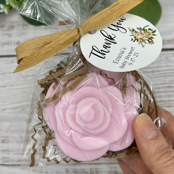 Rose Soap Favors Etsy