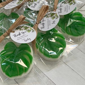 monstera soap, wedding soap, baby shower favor, pink soap, bridal shower favor, monstera soaps, soap favors, soap favor, pink soap favor, party favors, party favor, party soap favors, soap party favor, soap party favors, monstera