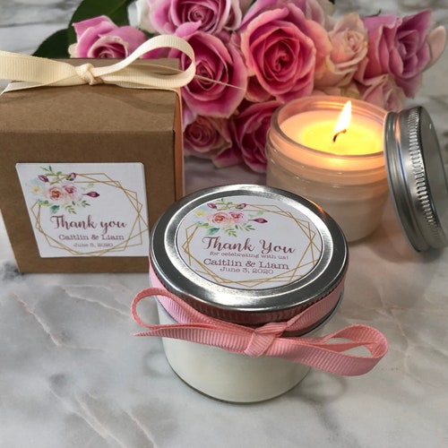 25 Candle shops Wedding Favors| Wedding Favors| Soy Candle Favors| Eco Candle Favors