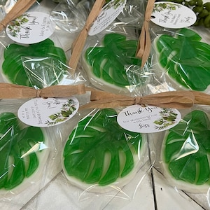 monstera soap, wedding soap, baby shower favor, pink soap, bridal shower favor, monstera soaps, soap favors, soap favor, pink soap favor, party favors, party favor, party soap favors, soap party favor, soap party favors, monstera