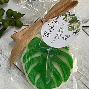 monstera soap, wedding soap, baby shower favor, pink soap, bridal shower favor, monstera soaps, soap favors, soap favor, pink soap favor, party favors, party favor, party soap favors, soap party favor, soap party favors, monstera
