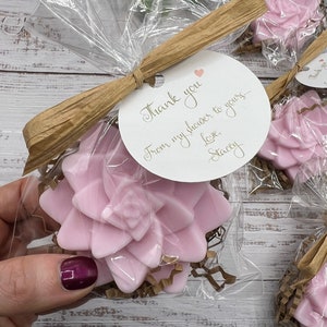 Succulent Soap Favors, wedding favors, Bridal Shower Favors, Baby Shower favors, succulent soaps,bridal soap favors