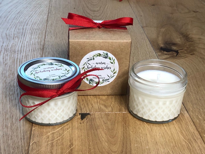 6 Candle Holiday Favors Holiday Favors Holiday Wedding Etsy