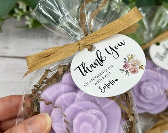 Rose Soap Favors for Bridal Shower Favors, Baby Shower favors, Personalized Wedding Favors,Valentine’s Soap Favors, Rose Soap