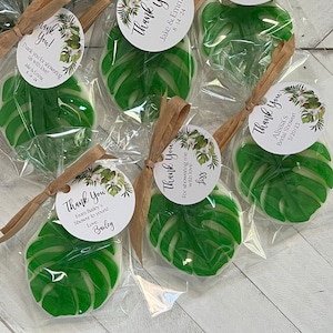 monstera soap, wedding soap, baby shower favor, pink soap, bridal shower favor, monstera soaps, soap favors, soap favor, pink soap favor, party favors, party favor, party soap favors, soap party favor, soap party favors, monstera