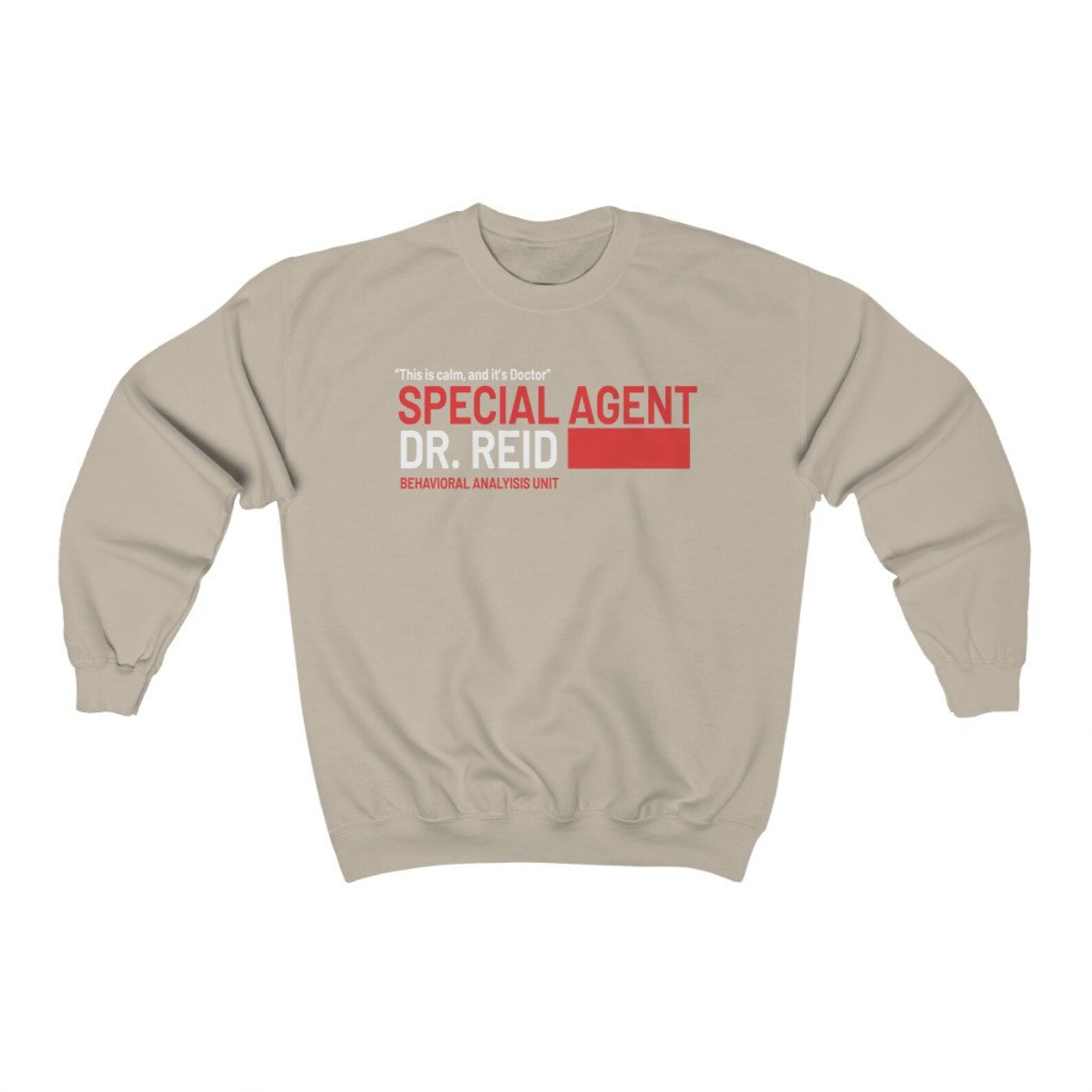 Special Agent Spencer Reid Sweatshirt Vintage Team Spencer Etsy