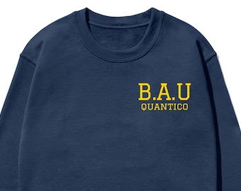 BAU sweatshirt Quantico Special Agent Spencer Reid sweatshirt Vintage team Spencer Reid Criminal Minds derek blanket TV Homage sweater