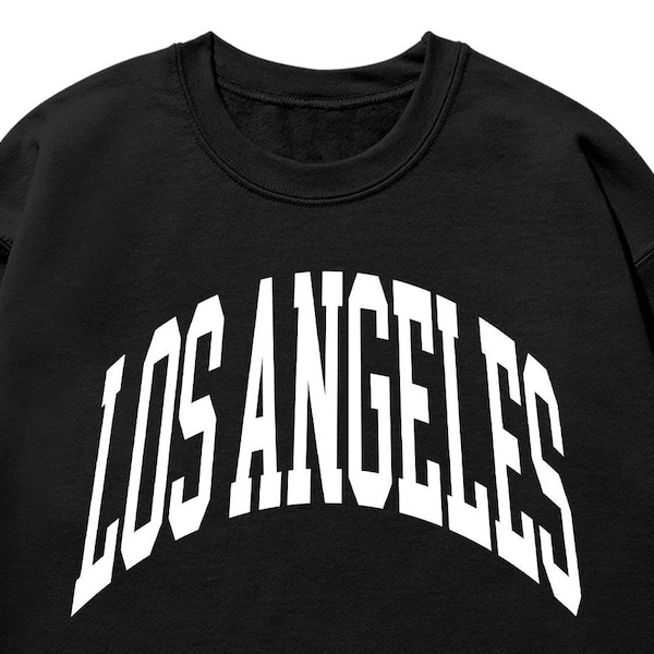 Los Angeles California Sweatshirt Los Angeles Sweatshirt LA