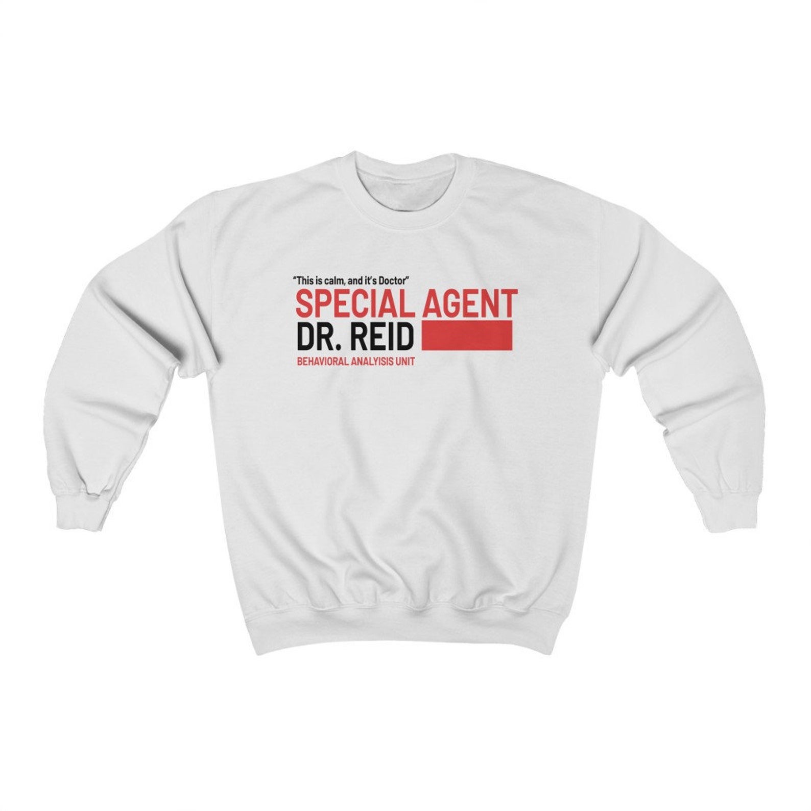 Special Agent Spencer Reid Sweatshirt Vintage Team Spencer Etsy