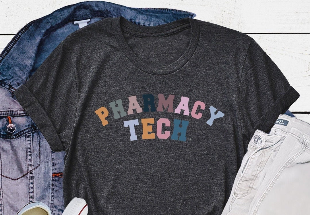 Pharmacy Tech T-shirt, Pharma Technician Gift, Peace Love Pharmacy ...