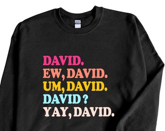 Ew David Sweatshirt - Etsy UK