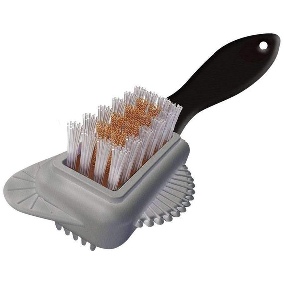 Angelus Suede Nu-buck Bristle Brush Block Cleaning Kit