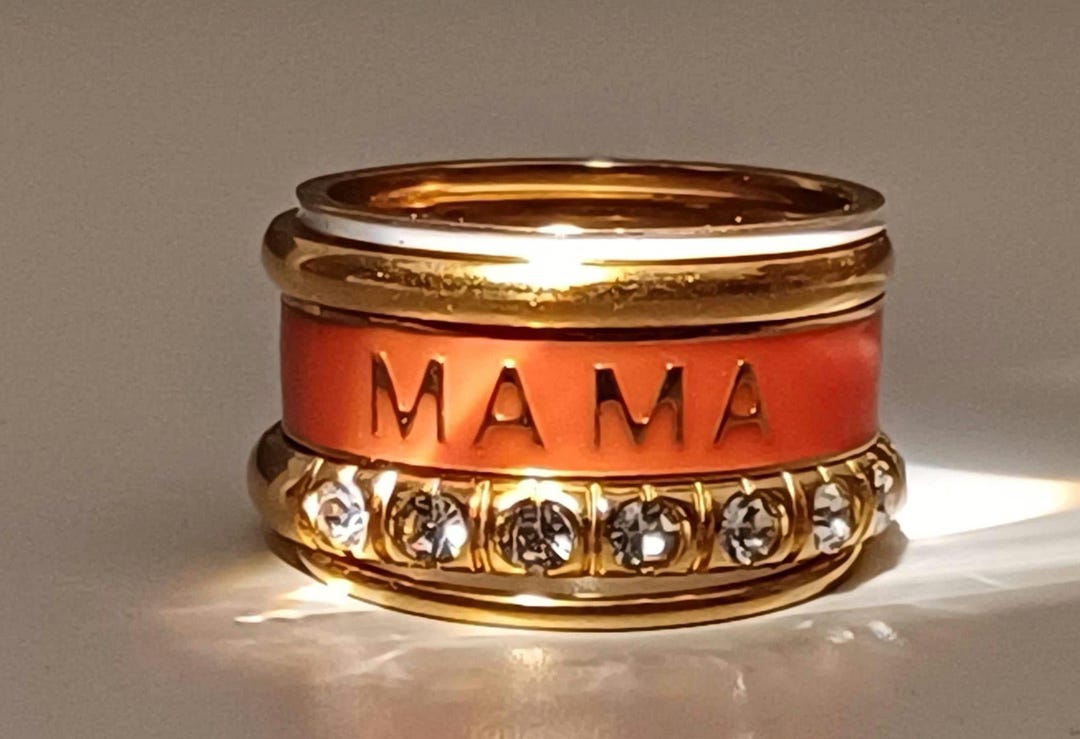 Minhe Rings Ring Minamism Conneced Rinfs Set 4 Rings Linked Rings - Etsy