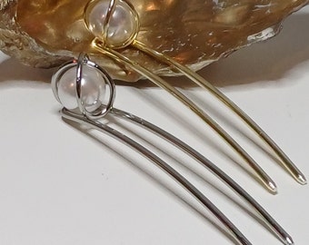 Pearl hair fork sturdy proven hairpin gold-colored hair pin bun holder hair stick hair accessories updo bridal updos