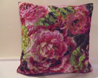 Magenta Designers Guild Fabric Cushion Cover FORSYTH 18/" or 20/" Velvet Backed