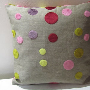 Designers Guild / William Yeoward Fenice Rose & Lanzarac Rose Fabric Cushion Cover