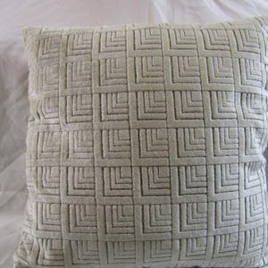 Designers Guild Fabric Frith Chalk Kissenbezug / Kissenbezug