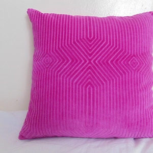 Designers Guild Fabric Roxburgh Fuchsia Kissenbezug / Kissenbezug