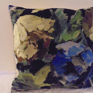 Designers Guild Stoff Bloomsbury Rose-Indigo Kissenbezug Design 5