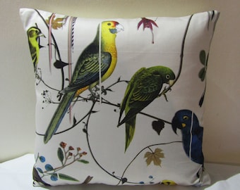 Designers Guild &Christian Lacroix tissu Oiseaux Sinfonia Jonc Coussin Housse