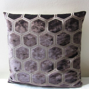 Designers Guild Fabric Manipur Espresso Cushion Cover / pillow