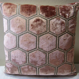 Designers Guild Fabric Manipur Coral Kissenbezug / Kissenbezug